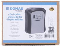 DONAU Kulcs széf, számzáras, 115x95x40 mm, DONAU Tech , ezüst-fekete (19071251-99) - fodicoaruhaz