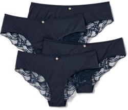 Tchibo - 4 db női brazil alsó - nő - méret M 40/42 - kék