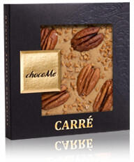 chocoMe Szőkecsokoládé, füstölt só, pekándió, karamell ízű pasztilla - fittpatika - 2 850 Ft