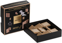 chocoMe Falatnyi fehércsokoládé lapocskák sóval és fekete szezámmaggal