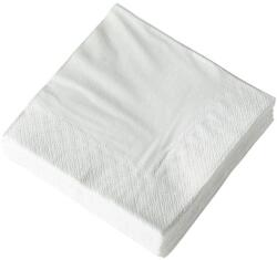  Koktélszalvéta 10X10cm 2500db/cs fehér - mindenamibar