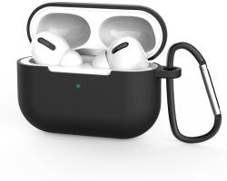 Techsuit Husa silicon casti AirPods Pro 3 Techsuit - Silicone Case Smooth Ultrathin Material - Black