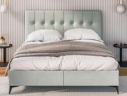 VOX bútor Line kontinentális franciaágy 180x200, zsályazöld, raktárról