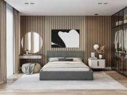 VOX bútor Corinna franciaágy 180x200 Trinity Graphite