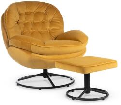 Vox bútor LIMA forgófotel+lábtartó honey