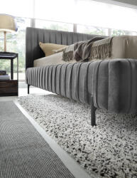 VOX bútor Pisa franciaágy 180x200 Grey