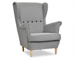 VOX bútor MALMO füles fotel, pepita-bükk