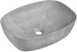 VOX bútor Anna szürke, indusztriális pult mosdó, klikk-klakk lefolyóval, ajándék szifonnal