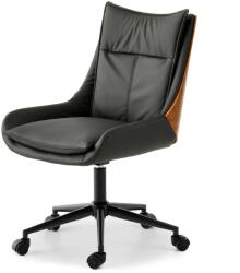 Vox bútor LEON forgófotel, fekete-dió, fekete