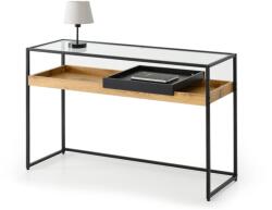 Vox bútor ELIAS konzolasztal, tölgy-fekete