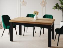 VOX bútor Classic bővíthető étkezőasztal, különböző méretek és színek, raktárról 120+40x80, Craft tölgy