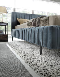 VOX bútor Pisa franciaágy 180x200 Steel blue