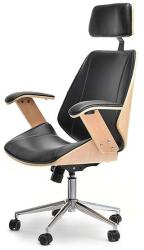 Vox bútor FRANK forgófotel, fekete-bükk