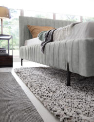 VOX bútor Pisa franciaágy 140x200 Light grey