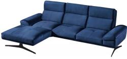 Vox bútor Milky Way sarokkanapé, balos, dark azure, raktárról