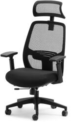 Vox bútor LARGO forgófotel, fekete-fekete