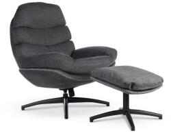 Vox bútor LIMA XL hintafunkciós forgófotel lábtartóval, anthracite