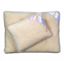 Billerbeck DORIS merino szőrme gyapjú Párna garnitúra (nagypárna és kispárna), 70x90 + 36x48 cm