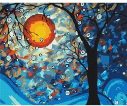 Brushme Számozott kifestő készlet, feszített vásznon, 40x50 cm - A művész kozmosza