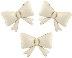 PartyPal Masni fólia lufi, bézs, 42 cm, 3 db/cs