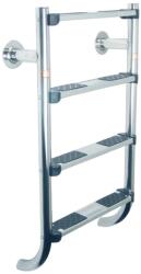 Astral Pool Kétrészes rozsdamentes acél létra Luxe lépcsőkkel, 3 lépcsős - alsó rész; AISI 316