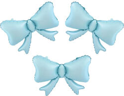 PartyPal Masni fólia lufi, világos kék, 42 cm, 3 db/cs