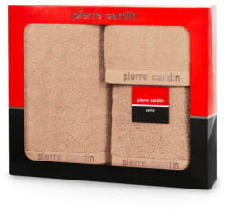  Evi Pierre Cardin 3db-os pamut törölköző szett Púder rózsaszín