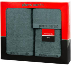  Evi Pierre Cardin 3db-os pamut törölköző szett Sötét menta