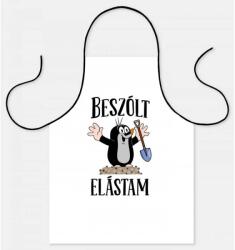 Nevesajándék Vicces Kötény - Beszólt, elástam (KX021)