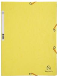 Exacompta Gumis mappa karton prespán A/4 Exacompta citromsárga (57168) - irodasziget