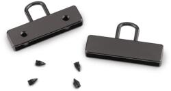 Fashion Fém heveder végződés 32mm, csavarozható, fekete nikkel, 2db, 930758