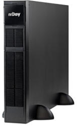 nJoy Akkumulátor tárolóegység - Balder 6000/10000 (2U, Max. : 16x 12V/9Ah vagy 16x12V/7Ah (nem tartozék)) (UPSNJOYBP16PBAAZ01B)