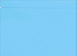  Élénk türkizkék színű pamutvászon textil - 160 cm