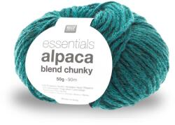 Rico Alpaca Chunky - 026 Algae - zöld gyapjú fonal