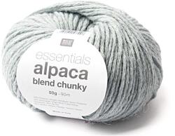 Rico Alpaca Chunky - 005 Aqua - szürke gyapjú fonal