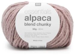 Rico Alpaca Chunky - 009 Dusky Pink - rózsaszín gyapjú fonal