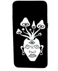 Novi Bricheta antivant metalica Shroom Head cu Plasma si Cablu USB + Husa + Perie curatare + Cutie cadou Bricheta