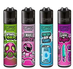 Clipper Bricheta GIRLY SLOGAN x1 Bricheta