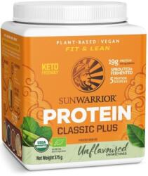 Sunwarrior Classic Plus Organic Protein fără arome, proteine, fără arome, BIO, 375 g