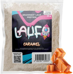 BrainMax LAUF Protein, proteină nativă din zer, 35 g, EŞANTION Aromă: Caramel