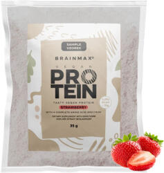 BrainMax Proteine vegane BrainMax, căpșuni, 35 g