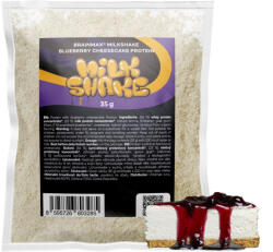BrainMax Milkshake Protein, 35 g, MOSTRĂ Aromă: Cheesecake cu afine