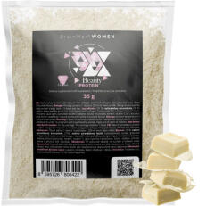 BrainMax Women Beauty Protein, protein pentru femei cu colagen, keratină și vitamine, 35 g, MOSTRĂ Aromă: Ciocolată albă