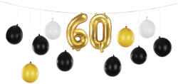  Balloon garland 3in1 - 60th birthday, mix, 260x32cm (GBN20-60-019)