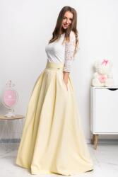 Parisse Sárga hosszú szoknya Méret: L