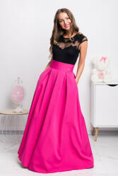 Parisse Ciklámen hosszú szoknya Méret: 4XL
