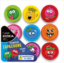 DERFORM Nyomda szett, 9 db-os, gyümölcsös, illatos, Kidea (DFM-SZA9KA)