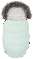 NEW BABY Gyermek lábzsák NEW BABY szőrmével világos szürke - babyonline