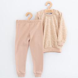 NEW BABY Gyermek pamut pizsama New Baby beige dino - babyonline