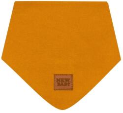 NEW BABY Baba pamut nyaksál New Baby Favorite mustárszín S - babyonline